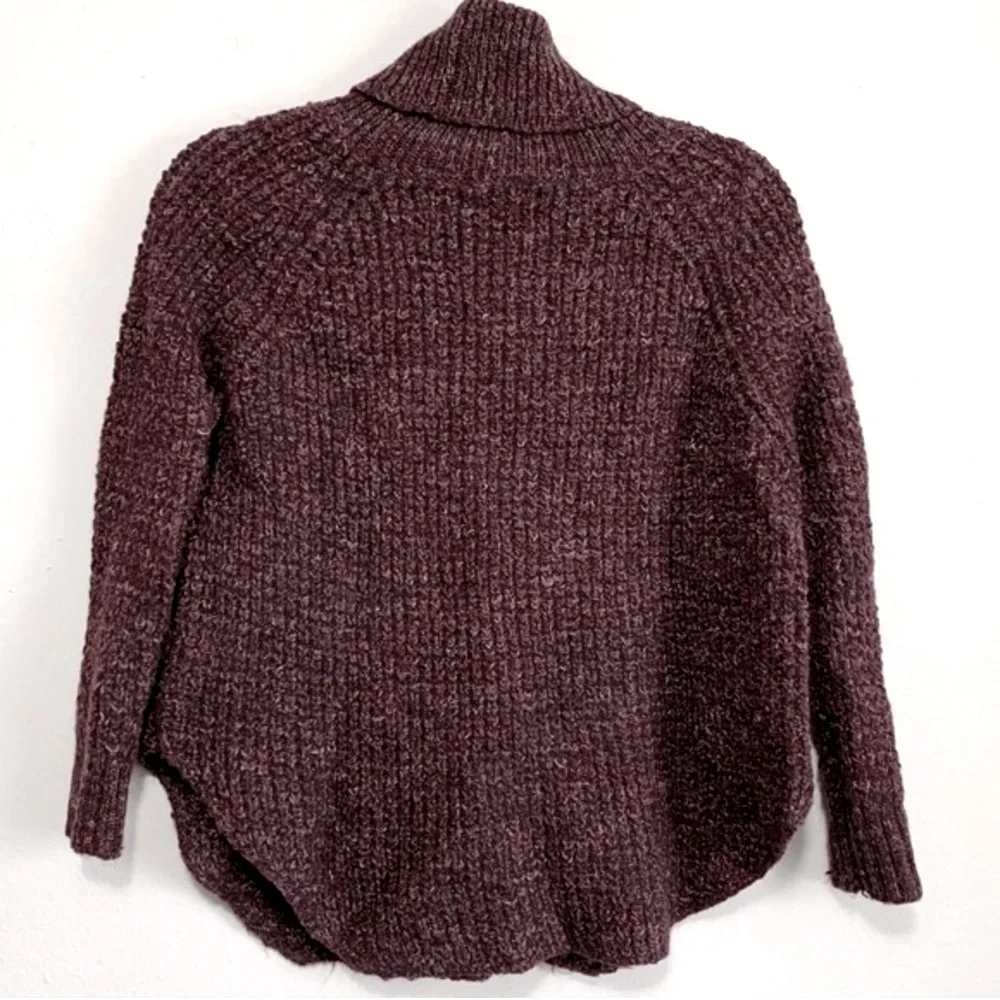 Free People Chunky Knit Turtleneck Sweater